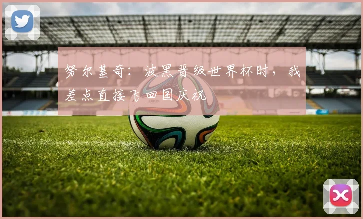 努尔基奇:波黑晋级世界杯时,我差点直接飞回国庆祝